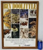 Singed Doolittle Poster Celebration of Wildlife