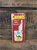 Original Camels Tin Thermometer