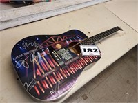 Guitar w/Little Big Town Signatures handle broken