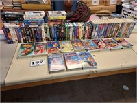 over 75 VHS - including Disney