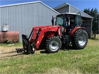 MASSEY FERGUSON 4608, LOW HOURS