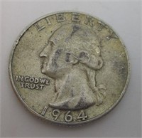 1964 Washington Silver Quarter #3