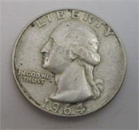 1964 Washington Silver Quarter #4
