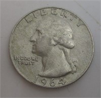 1964 Washington Silver Quarter #5