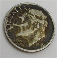 1949 Roosevelt Silver Dime