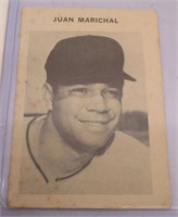 1969 Milton Bradley Juan Marichal Card