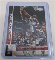 1998 UD Jerry Stackhouse Game Dated Card