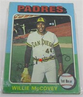 1975 Topps Willie McCovey Baseball Card