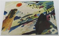 1966 Wassily Kandinsky German Used Postcard
