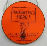 1960's Peanuts Beethoven Lenticular Button