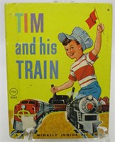 1949 Tim and His Train Junior Elf Book