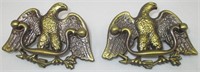 Pair of 3.75" Brass Eagle Drawer Pulls