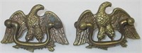 Pair of 3" Brass Eagle Drawer Pulls