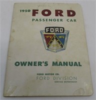 1950 Ford Passenger Car Owner's Manual
