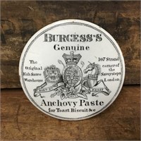 Pot Lid - Burgess's Anchovy Paste