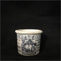 Holloway's Ointment Porcelain Pot