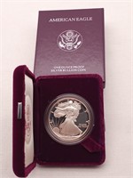 1992-S 1 Oz Silver $1 Proof Coin