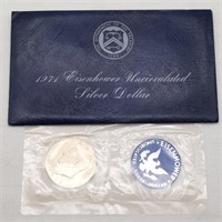 1971 Eisenhower Silver Dollar UNC