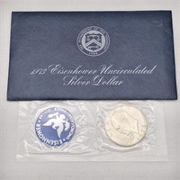 1973 Eisenhower Silver Dollar UNC
