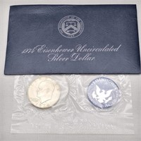 1974 Eisenhower Silver Dollar UNC