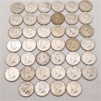 40 Kennedy 1965-69 Half Dollars