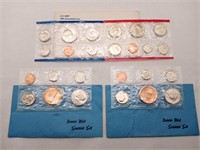 3 US Mint Sets 1981-83
