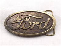 Ford Brass Belt Buckle