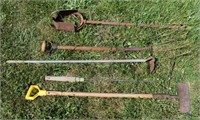 Lot of Various Yard Tools