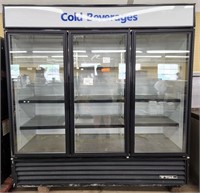 True Triple Glass Door Refrigerator