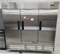 KoolMore Triple Door Stainless Steel Freezer