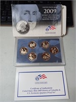 OF) 2009 DC and US Territory quarters proof set