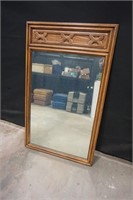 Wood Framed Wall Mirror