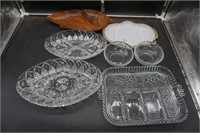 Fire King & Other Divided Serving Trays