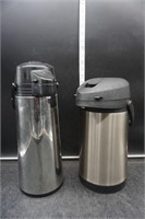 Pair of Air Pot Drink Dispensers