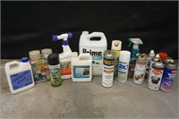 Various Shop Chemicals