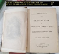 1891 sketchbook Sleepy Hollow Rip Van Winkle more