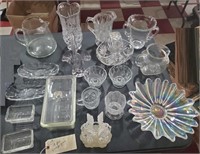 18pc huge lot vintage glass