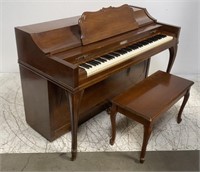 Vintage Baldwin acrosonic spinet piano 58"L x