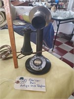 American Bell antique stick telephone