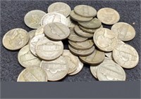 (32) Silver War Nickels