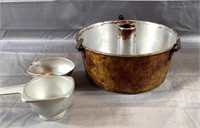 Vintage Bundt Pan W Measuring Cup & Funnel