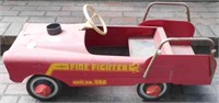 AMF Fire Fighter Metal Pedal Car