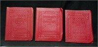 1916 SET OF 30 LITTLE LEATHER LIBRARY BOOKS