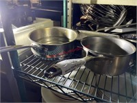 LOT - SAUCE PAN & STEAMER PAN