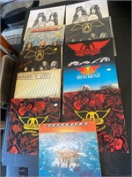 Aerosmith vinyl record albums