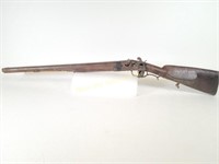 Black Powder Double Barrel Shotgun