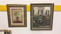 Two Ornate Frames Prints