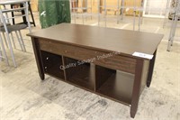 dark brown coffee table