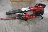 craftsman plug in hedge trimmer w/ gas blower