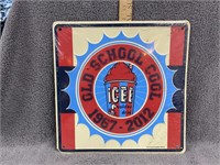 Old School Cool Icee Metal Sign